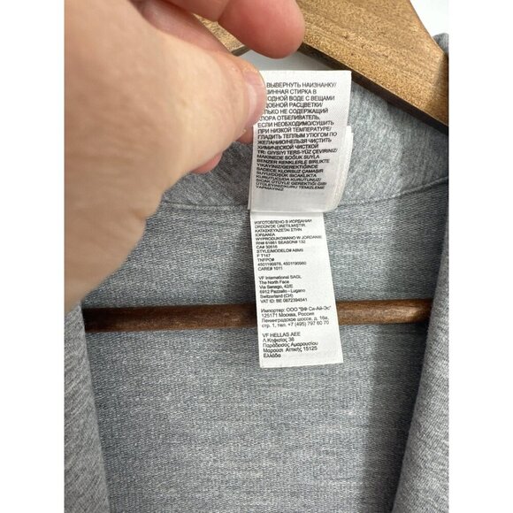 The North Face Wrap Cardigan Jacket Light Grey Women's Size S - Picture 10 of 15